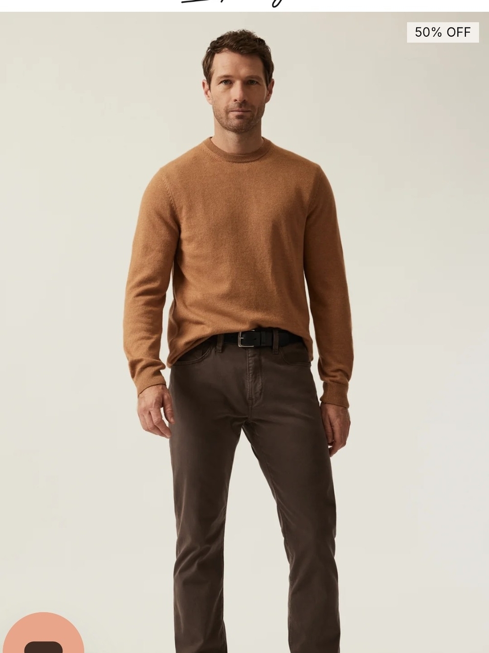 Men's Brown 34 Heritage Courage Pants